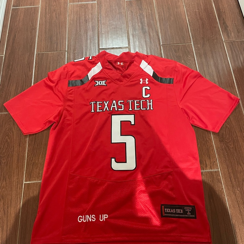 Patrick Mahomes Texas Tech Red Jerseys S-2XL